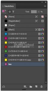 Cara Membuat Custom Swatch Di Software Pengolah Gambar Adobe Indesign