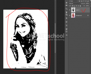 Cara Membuat Effek Threshold Pada Photoshop-4