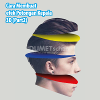 Cara Membuat Efek Potongan Kepala 3D (Part2)