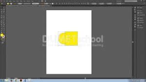 teman-teman dapat menyatukan dua buah objek shape atau lebih dengan menggunakan Shape Builder Tool