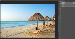 Cara Cepat Ganti Background Awan Dengan Photoshop-3