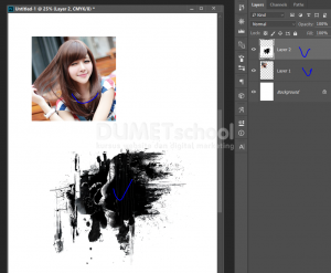 Cara Edit Photo Dengan Efek Splash Painting Photoshop-4