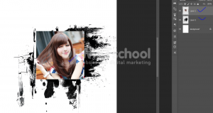 Cara Edit Photo Dengan Efek Splash Painting Photoshop-5