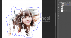 Cara Edit Photo Dengan Efek Splash Painting Photoshop-6