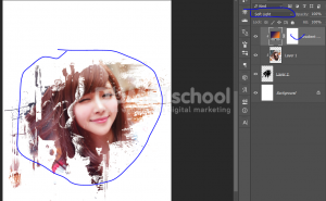 Cara Edit Photo Dengan Efek Splash Painting Photoshop-9