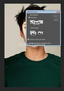Memanfaatkan Fitur Auto Blend Pada Software Pengolah Gambar Adobe Photoshop