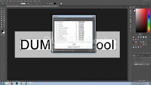 Memanfaatkan Fitur Match Font Pada Software Pengolah Gambar Adobe Photoshop
