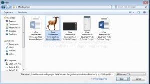 Cara Memberikan Bayangan Pada Software Pengolah Gambar Adobe Photoshop
