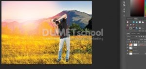 Cara Cepat Buat Efek Sunset Di Photoshop-11