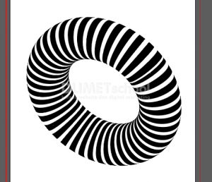 Cara Membuat garis lengkung 3D Di Illustrator-8