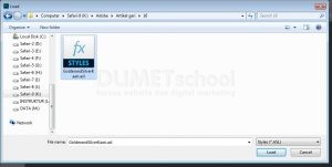 Cara Menambahkan Style Pada Software Pengolah Gambar Adobe Photoshop