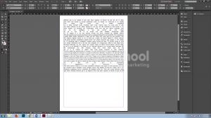 Menghapus Kelebihan Kata Pada Software Pengolah Gambar Adobe Indesign