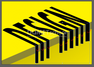 Cara Membuat Efek Cliff Pada Teks Di Illustrator-14