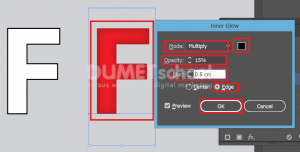 Cara Membuat Efek Teks Flip Di illustrator-9