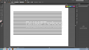 Cara Membuat Garis Zig-Zag Pada Software Pengolah Gambar Adobe Illustrator