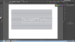 Cara Membuat Garis Zig-Zag Pada Software Pengolah Gambar Adobe Illustrator