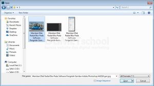 Memberi Efek Spin Blur Pada Software Pengolah Gambar Adobe Photoshop