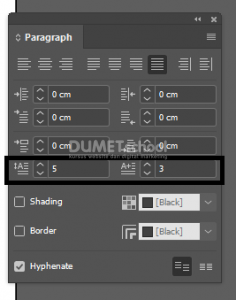 Mengenal Drop Cap pada Software Pengolah Gambar Adobe Indesign