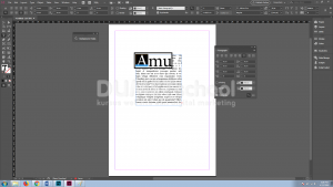 Mengenal Drop Cap pada Software Pengolah Gambar Adobe Indesign