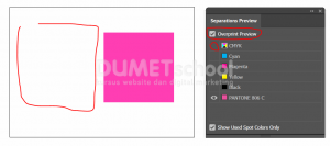 Cara Membedakan Warna Pantone Dengan Separasi Di Illustrator - 4