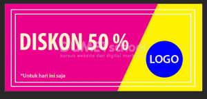 Cara Membuat Banner Web Menggunakan Adobe Photoshop - 9