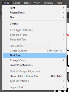 Cara Merubah Jenis Font dengan Cepat di Adobe Illustrator
