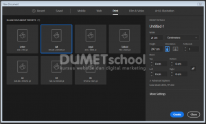 Merubah Ukuran Artboard di Adobe Illustrator Sesuai dengan Desain