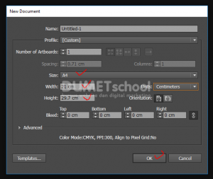 Cara Membuat Bentuk Objek Custom Di Illustrator - 1