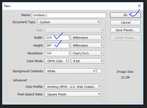 Cara Mengatur Margin Di Adobe Photoshop - 2
