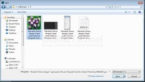 Merubah Warna dengan Cepat pada Software Pengolah Gambar Adobe Photoshop