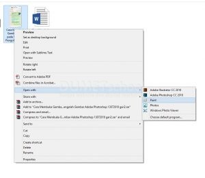 Cara Membuka Gambar Error pada Software Pengolah Gambar Adobe Photoshop