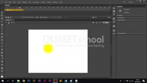 Cara Membuat Objek Matahari Pada Software Animasi Adobe Flash
