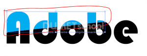 Cara Membuat Potongan Warna Pada Huruf - 6