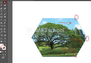 Cara Menambah Area Clipping Mask Di Illustrator - 6