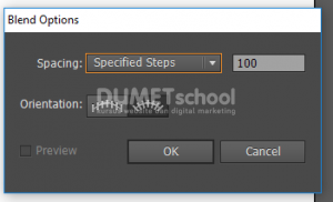 Cara Menggunakan Blend Tool pada Software Pengolah Gambar Adobe Illustrator