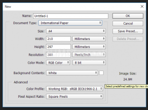 Cara Menyimpan Character Style Pada Software Pengolah Gambar Adobe Photoshop