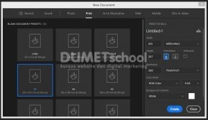 Cara Merubah Line Tool Menjadi Anak Panah di Adobe Photoshop