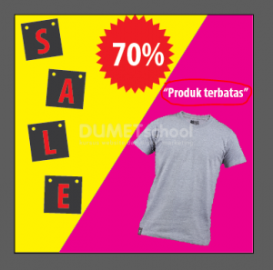Membuat Media promosi Instagram Dengan Illustrator - 14
