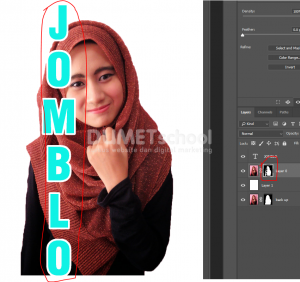 Cara Membuat Efek Teks Masking Di Photoshop - 10