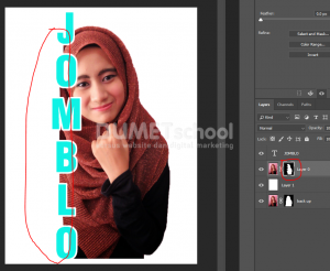 Cara Membuat Efek Teks Masking Di Photoshop - 11
