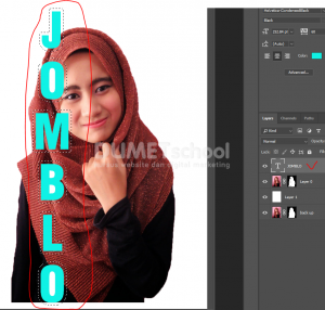 Cara Membuat Efek Teks Masking Di Photoshop - 9