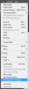 Cara Membuat Guidline Berdasarkan Posisi Objek di Adobe Photoshop