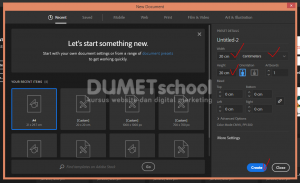 Cara Membuat Sliced Text Effect Di Illustrator - 1