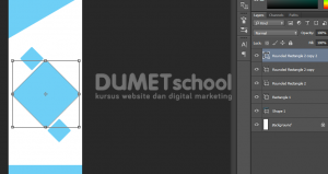 Cara Membuat X - Banner Menggunakan Adobe Photoshop - 10