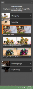 Cara Memanfaatkan Fitur Learn di Adobe Photoshop Untuk Belajar Desain
