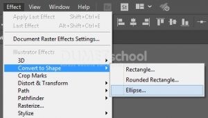 Memanfaatkan Fitur Convert to Shape pada Software Adobe Illustrator
