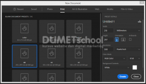 Mendesign Feed Instagram Ala Selebgram di Adobe Photoshop