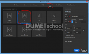 Menyatukan Anchor Point Path Di Illustrator CC 2018 - 1