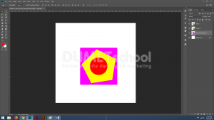 Merubah Posisi Layer Dengan Memanfaatkan Fitur Arrange di Adobe Photoshop