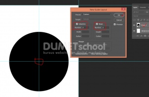 Cara Duplikat Objek Keliling Lingkaran Di Photoshop - 3